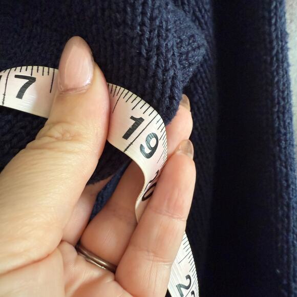 90s Vintage KAREN SCOTT Patriotic Whimsical Red White and Blue Cardigan | Small - Picture 6 of 7